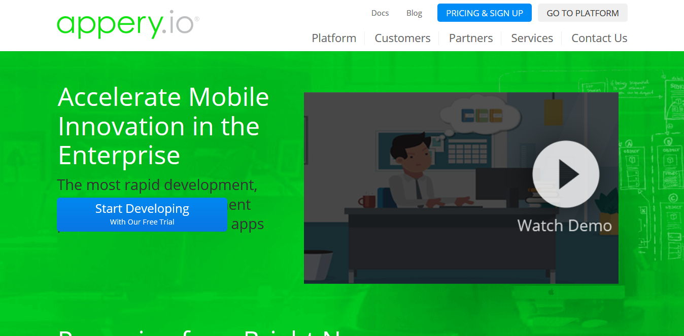 Sette delle Migliori Piattaforme per Costruire App Fantastiche Screenshot 2018 09 16 Enterprise Mobile App Builder MBaaS Appery io - Sette delle Migliori Piattaforme per Costruire App Fantastiche