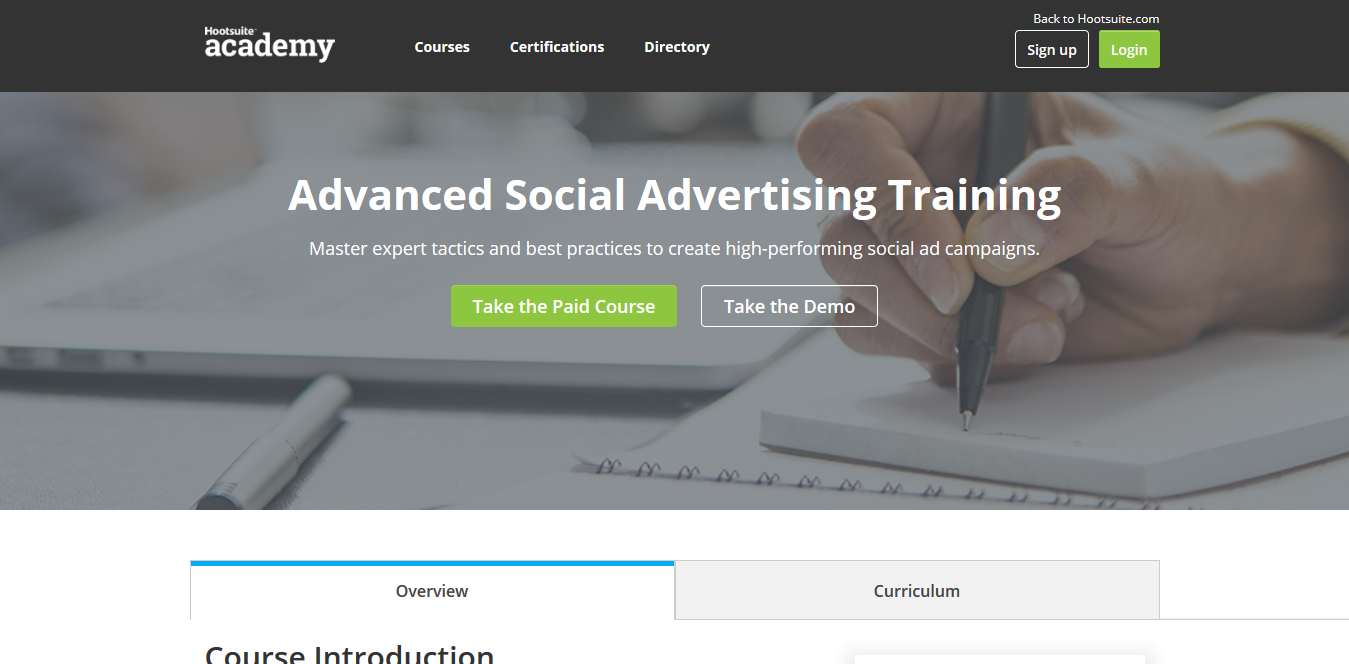 Affina le Tue Doti di Marketing con questi Top Corsi Online Screenshot 2018 09 16 Advanced Social Advertising Training - Affina le Tue Doti di Marketing con questi Top Corsi Online