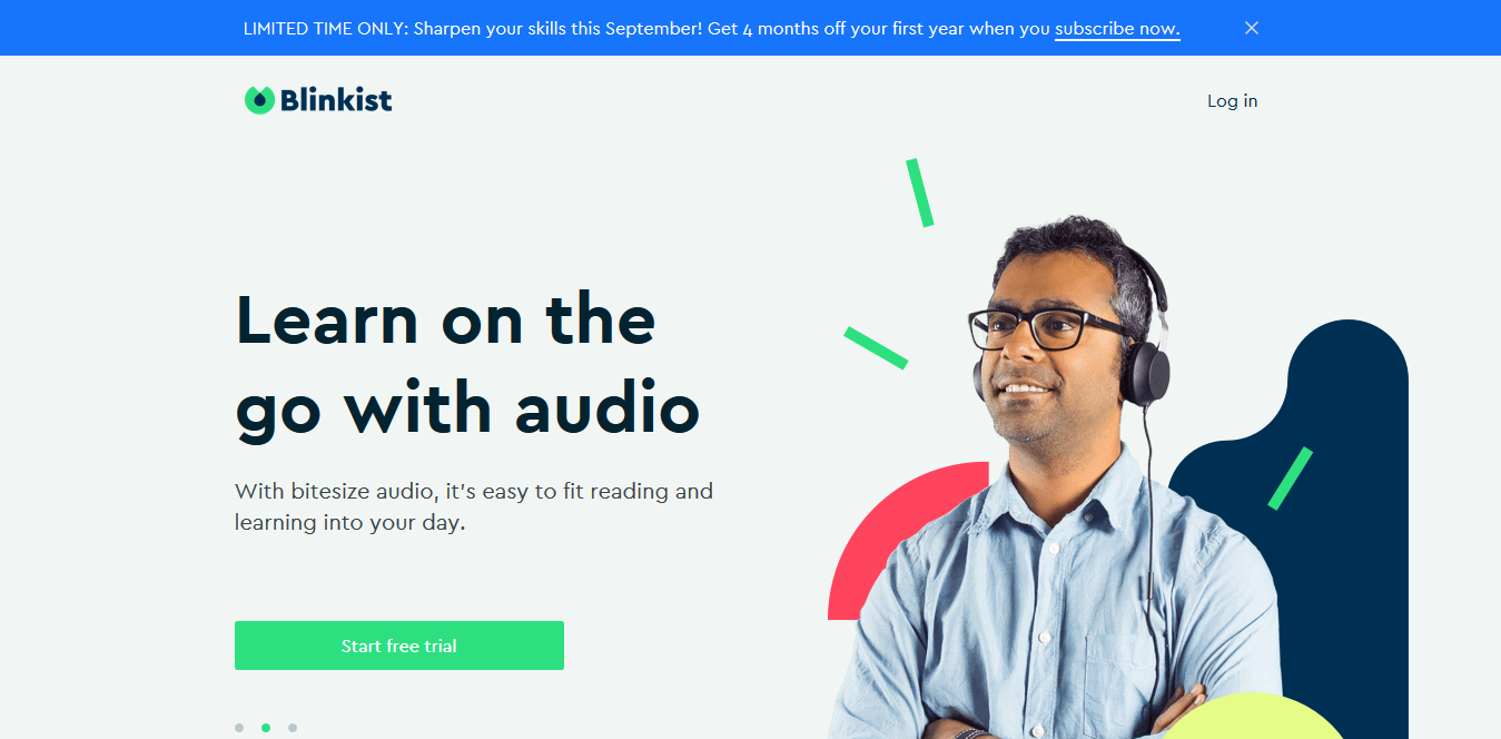 Il Meglio del Meglio in App Produttive: Ottieni di Più con le 5 Migliori App Produttive sul Mercato Screenshot 2018 09 16 Blinkist Serving curious minds - Il Meglio del Meglio in App Produttive: Ottieni di Più con le 5 Migliori App Produttive sul Mercato